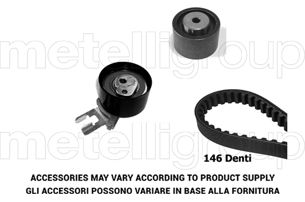 Kit cinghie dentate GRAF TP424