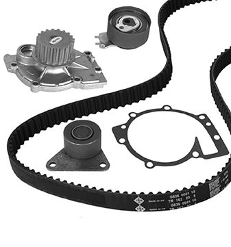 Kit cinghia distribuzione con pompa acqua