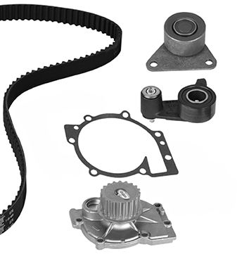 Kit cinghia distribuzione con pompa acqua