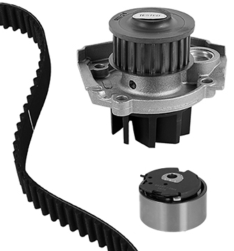 Kit cinghia distribuzione con pompa acqua
