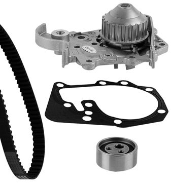 Kit cinghia distribuzione con pompa acqua