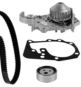 Kit cinghia distribuzione con pompa acqua