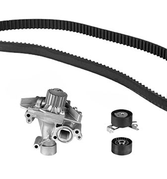 Kit cinghia distribuzione con pompa acqua