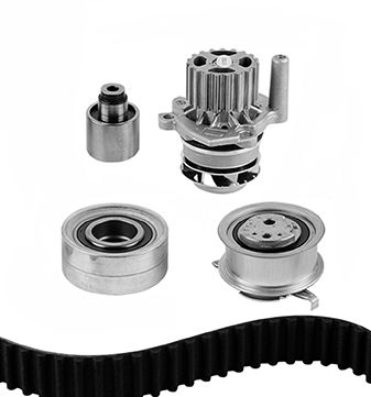 Kit cinghia distribuzione con pompa acqua