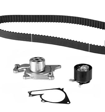 Kit cinghia distribuzione con pompa acqua