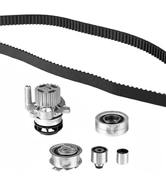 Kit cinghia distribuzione con pompa acqua