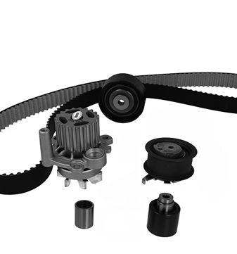 Kit cinghia distribuzione con pompa acqua