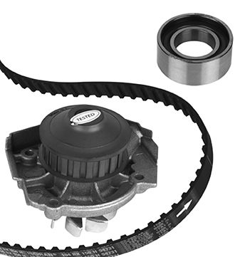 Kit cinghia distribuzione con pompa acqua