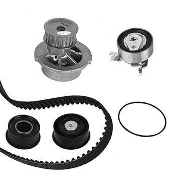 Kit cinghia distribuzione con pompa acqua