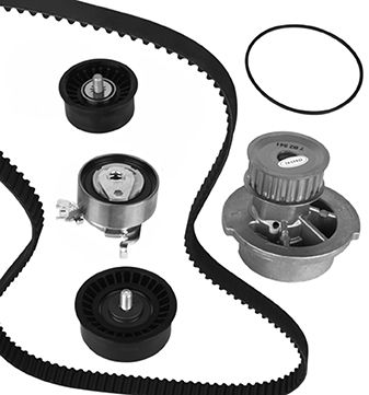 Kit cinghia distribuzione con pompa acqua