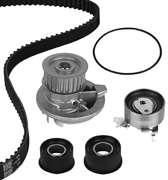 Kit cinghia distribuzione con pompa acqua
