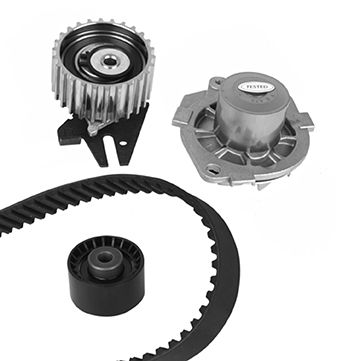 Kit cinghia distribuzione con pompa acqua