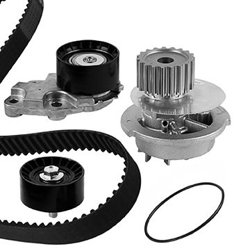 Kit cinghia distribuzione con pompa acqua
