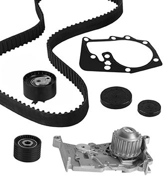 Kit cinghia distribuzione con pompa acqua
