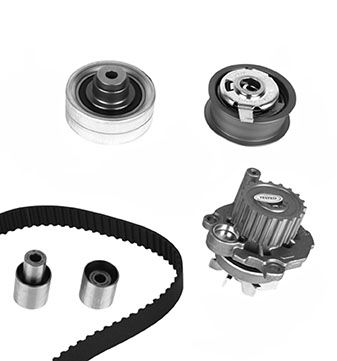 Kit cinghia distribuzione con pompa acqua