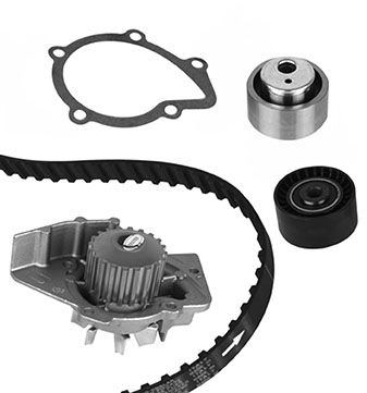 Kit cinghia distribuzione con pompa acqua