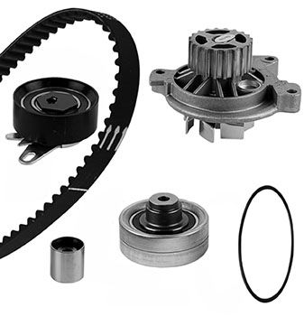 Kit cinghia distribuzione con pompa acqua