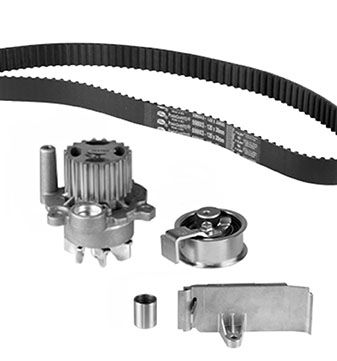 Kit cinghia distribuzione con pompa acqua