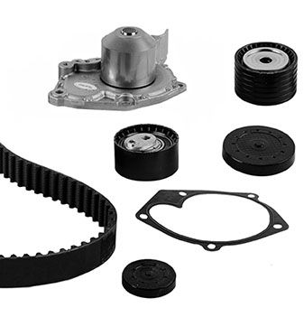Kit cinghia distribuzione con pompa acqua