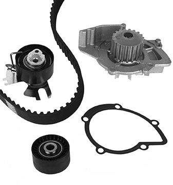 Kit cinghia distribuzione con pompa acqua