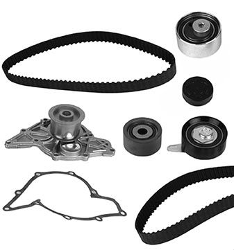 Kit cinghia distribuzione con pompa acqua
