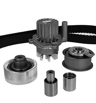 Kit cinghia distribuzione con pompa acqua