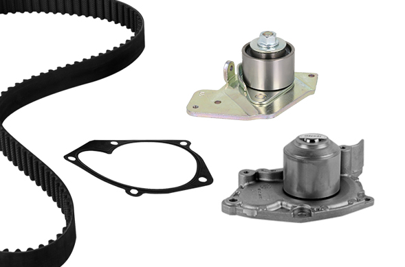 Kit cinghia distribuzione con pompa acqua