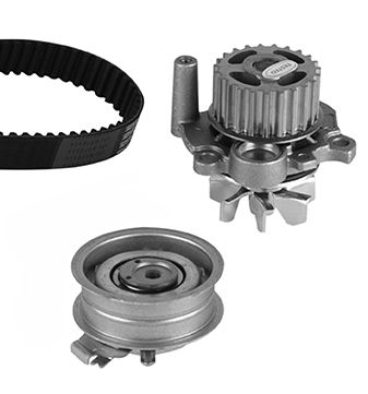 Kit cinghia distribuzione con pompa acqua