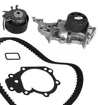 Kit cinghia distribuzione con pompa acqua