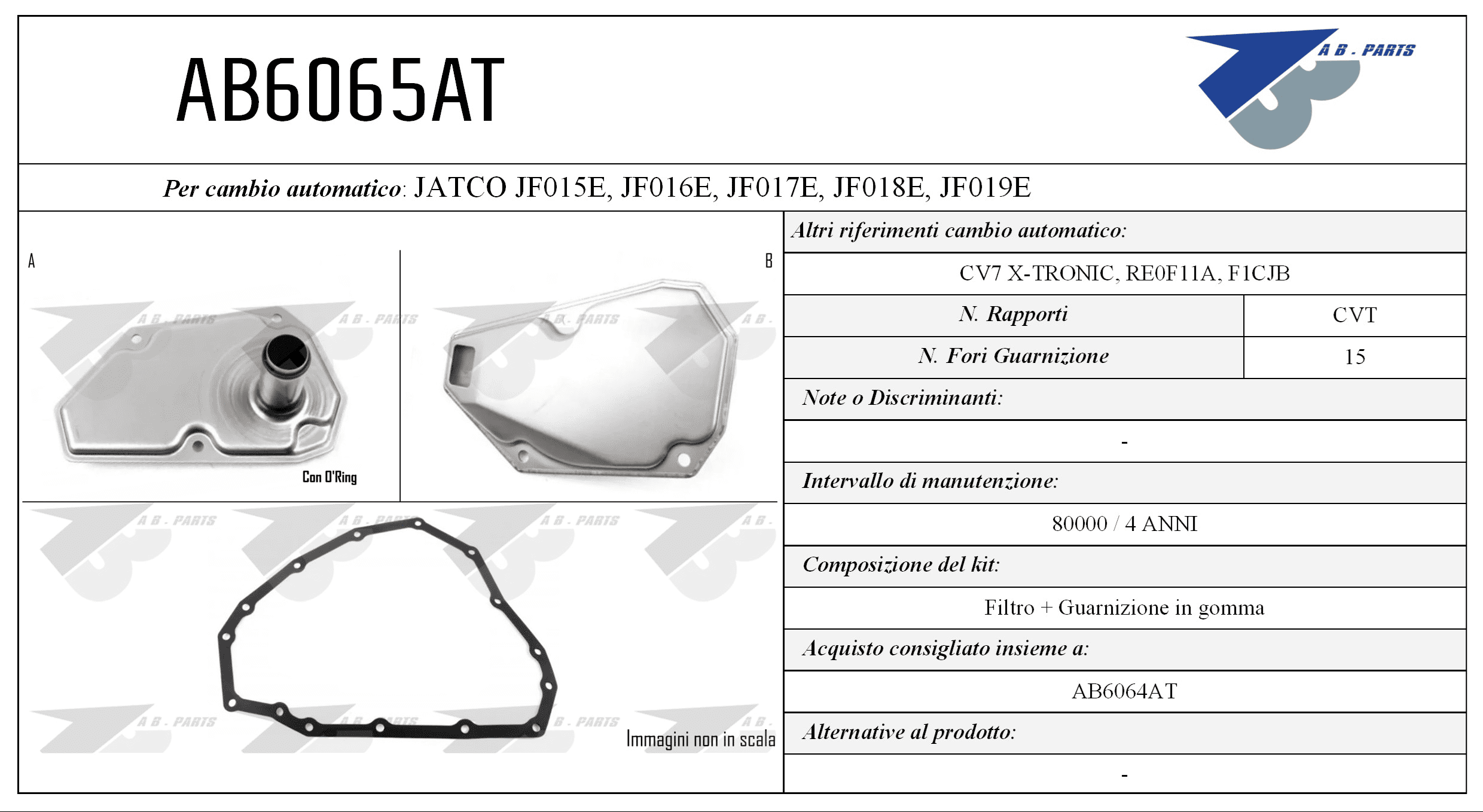 FILTRO CAMBIO AUTOMATICO CLIO 1.0TCe 19>
