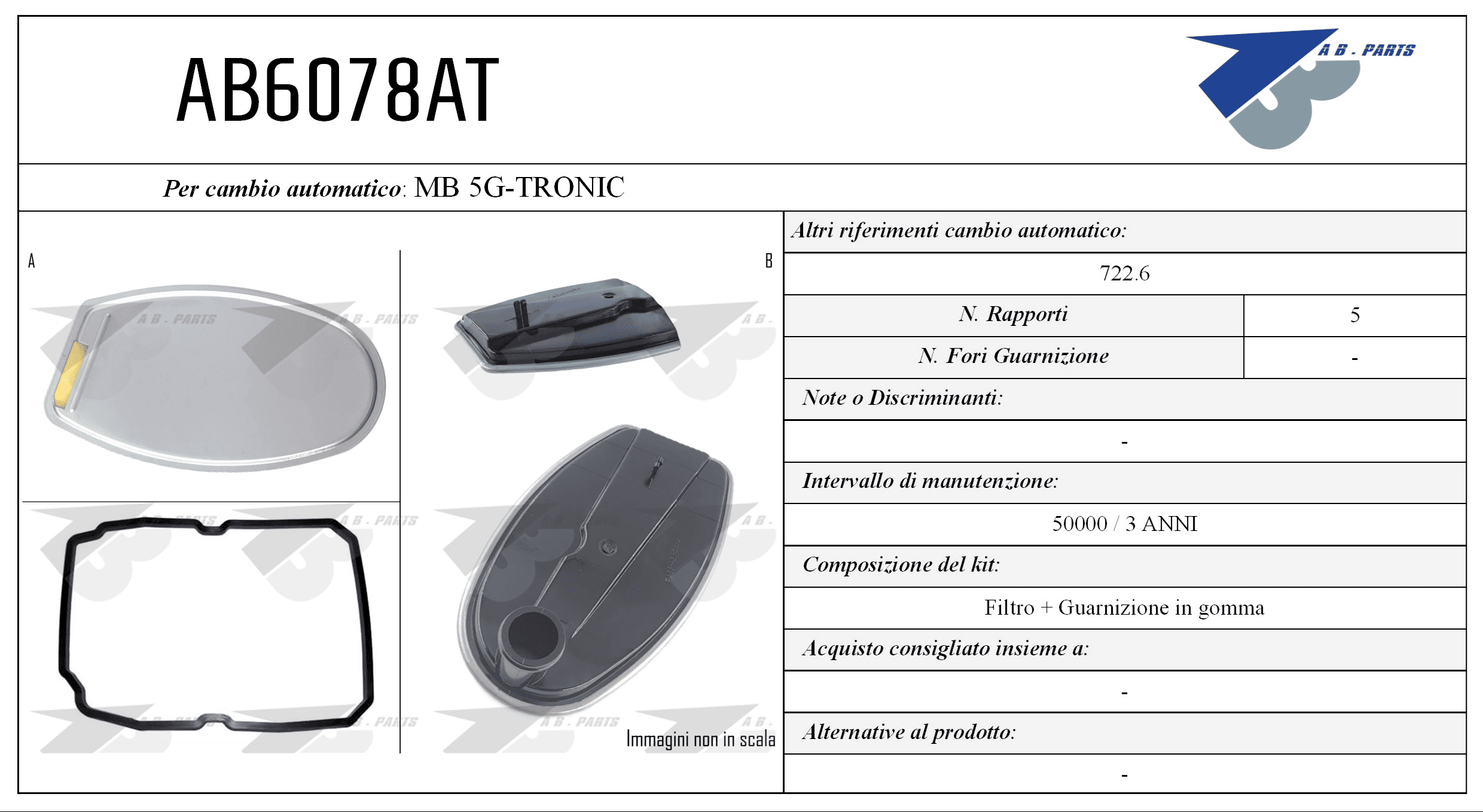 Kit Filtro CAMBIO AUTOMATICO G.CHEROKEE 01>
