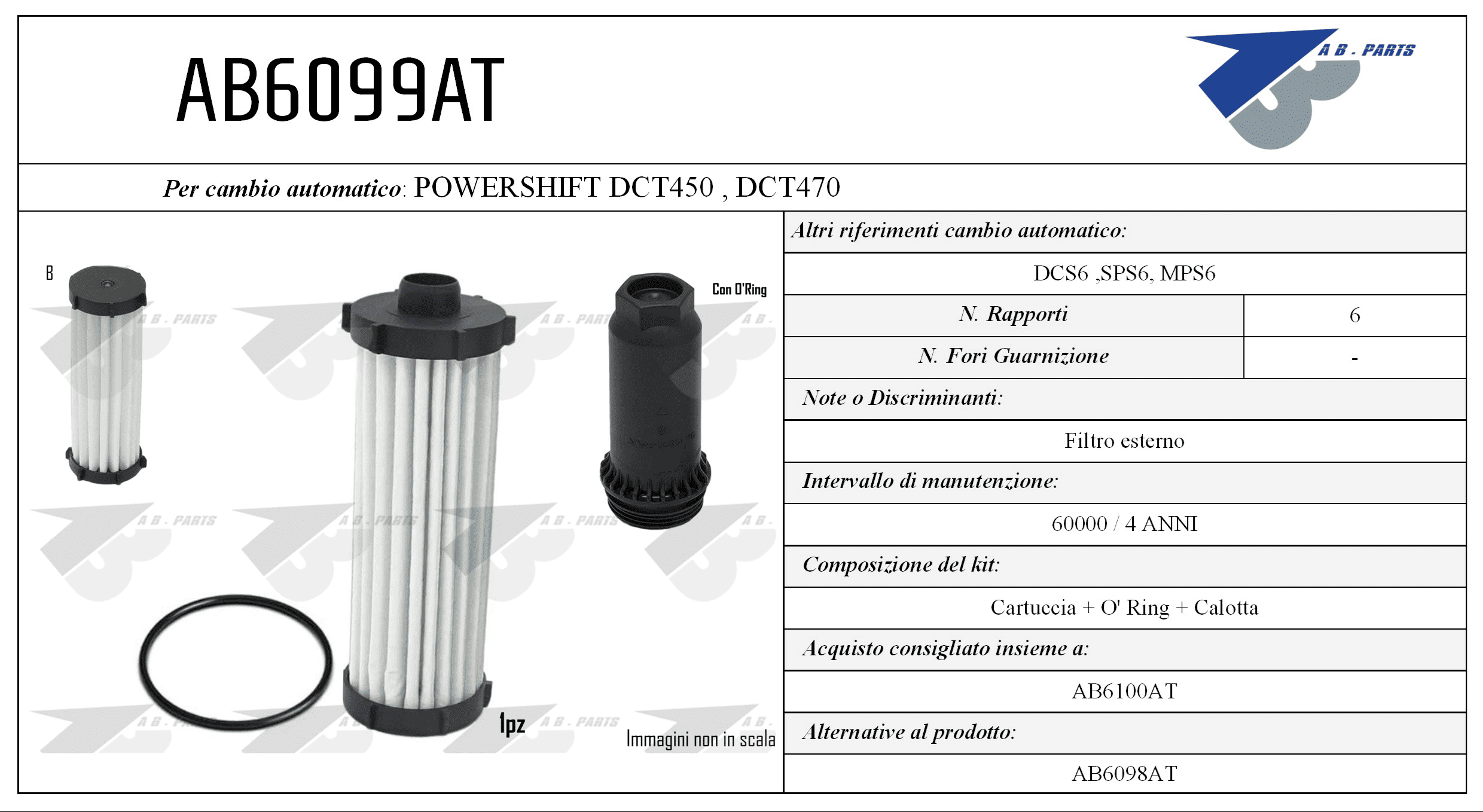 FILTRO CAMBIO AUTOMATICO C-MAX 1.6 07>