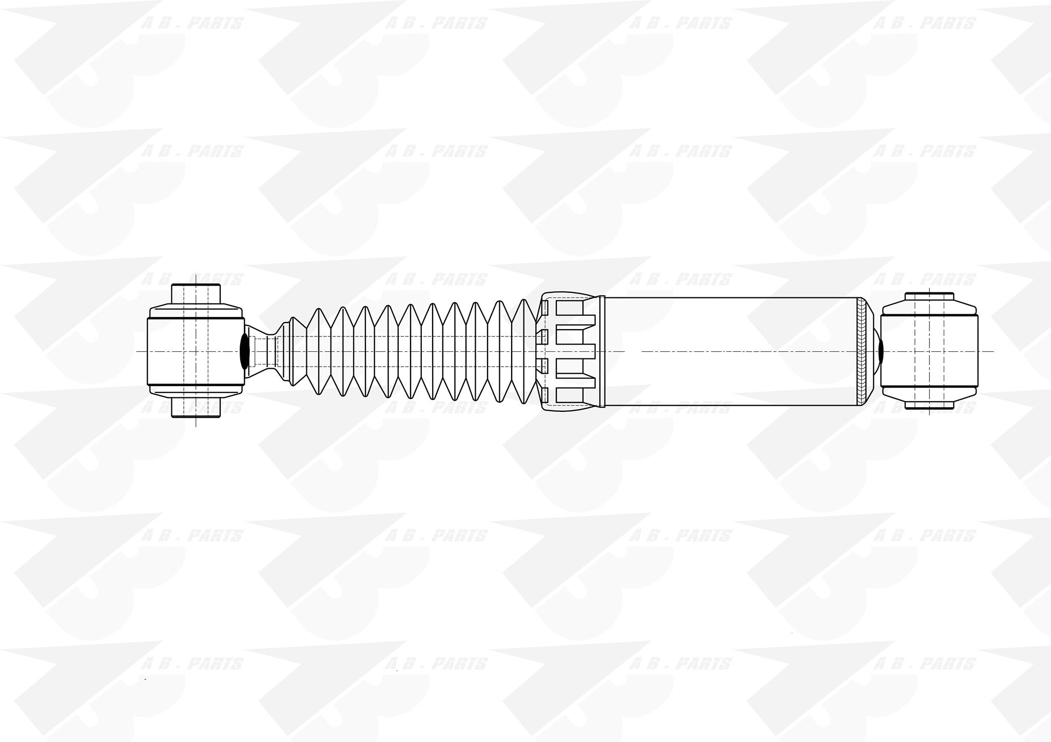 AMMORTIZZATORE Post. PSA 208 12>