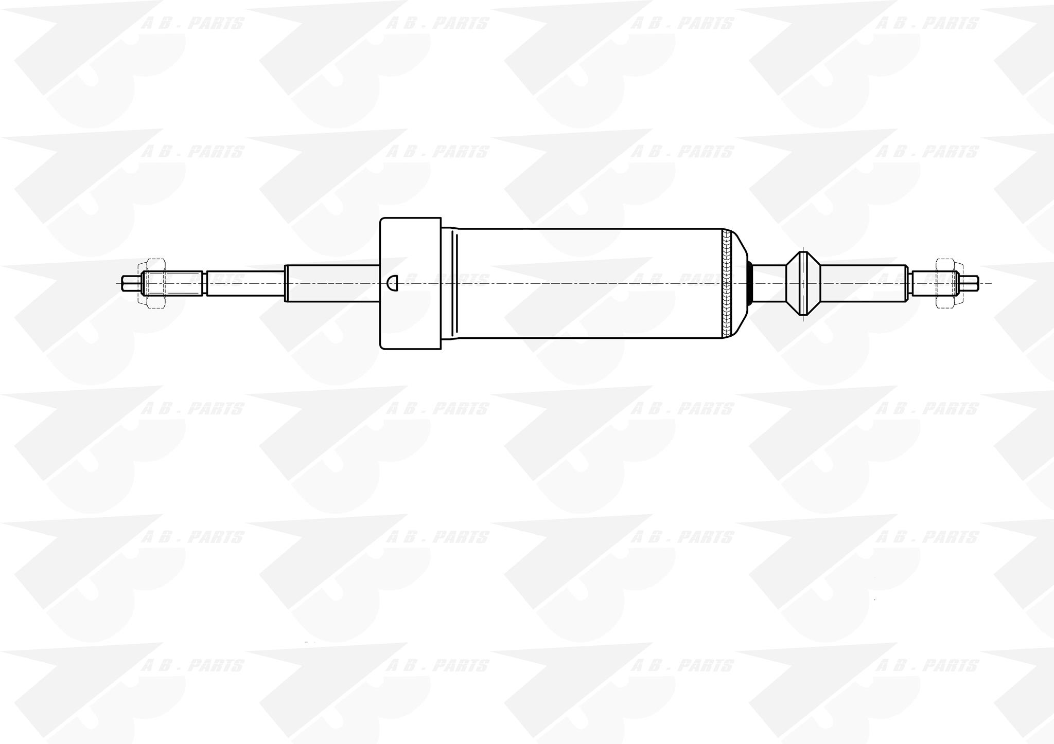 AMMORTIZZATORE Post. BMW S.1 (E87) 04>