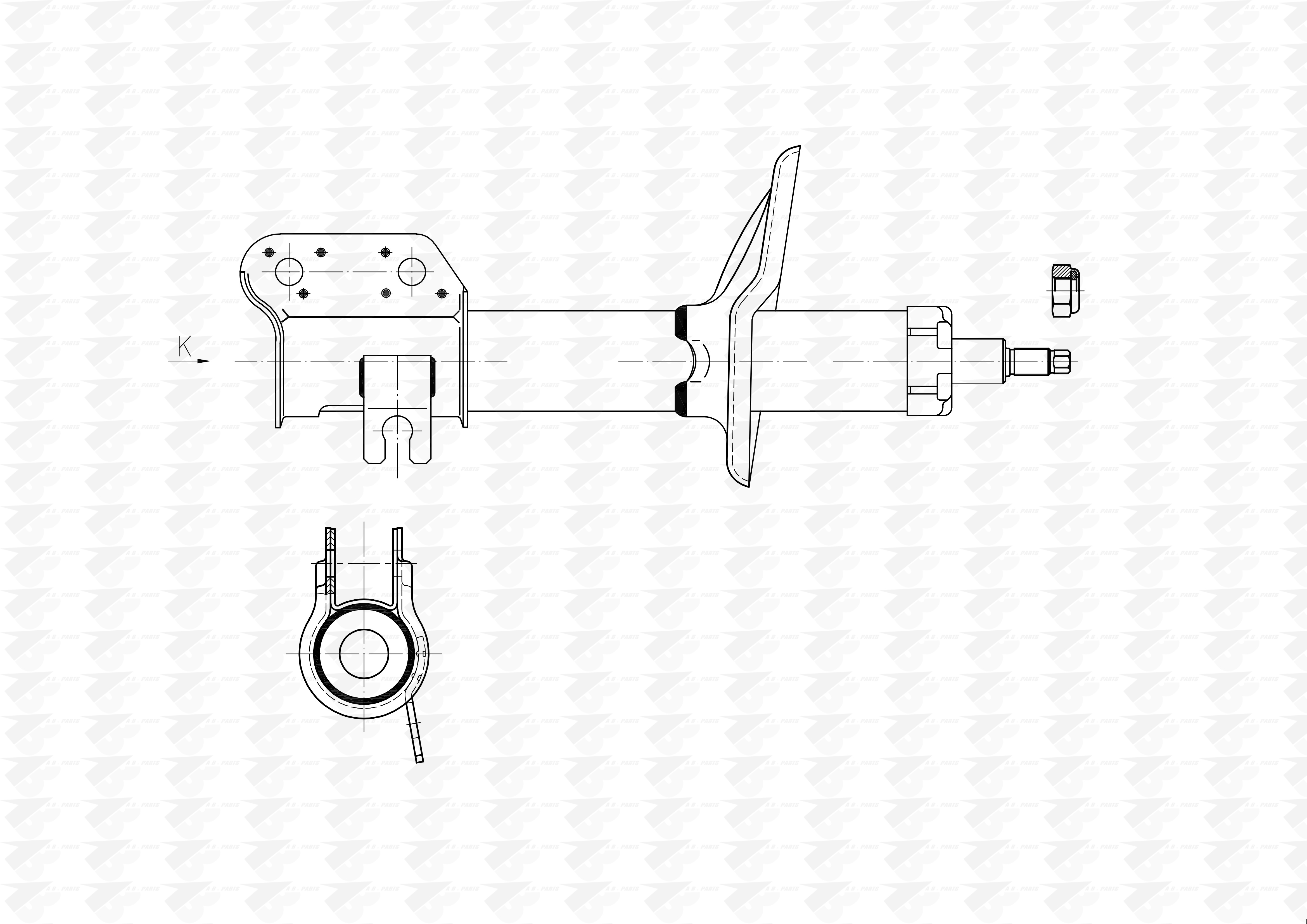 AMMORTIZZATORE Ant. Dx MATIZ 0.8 05>