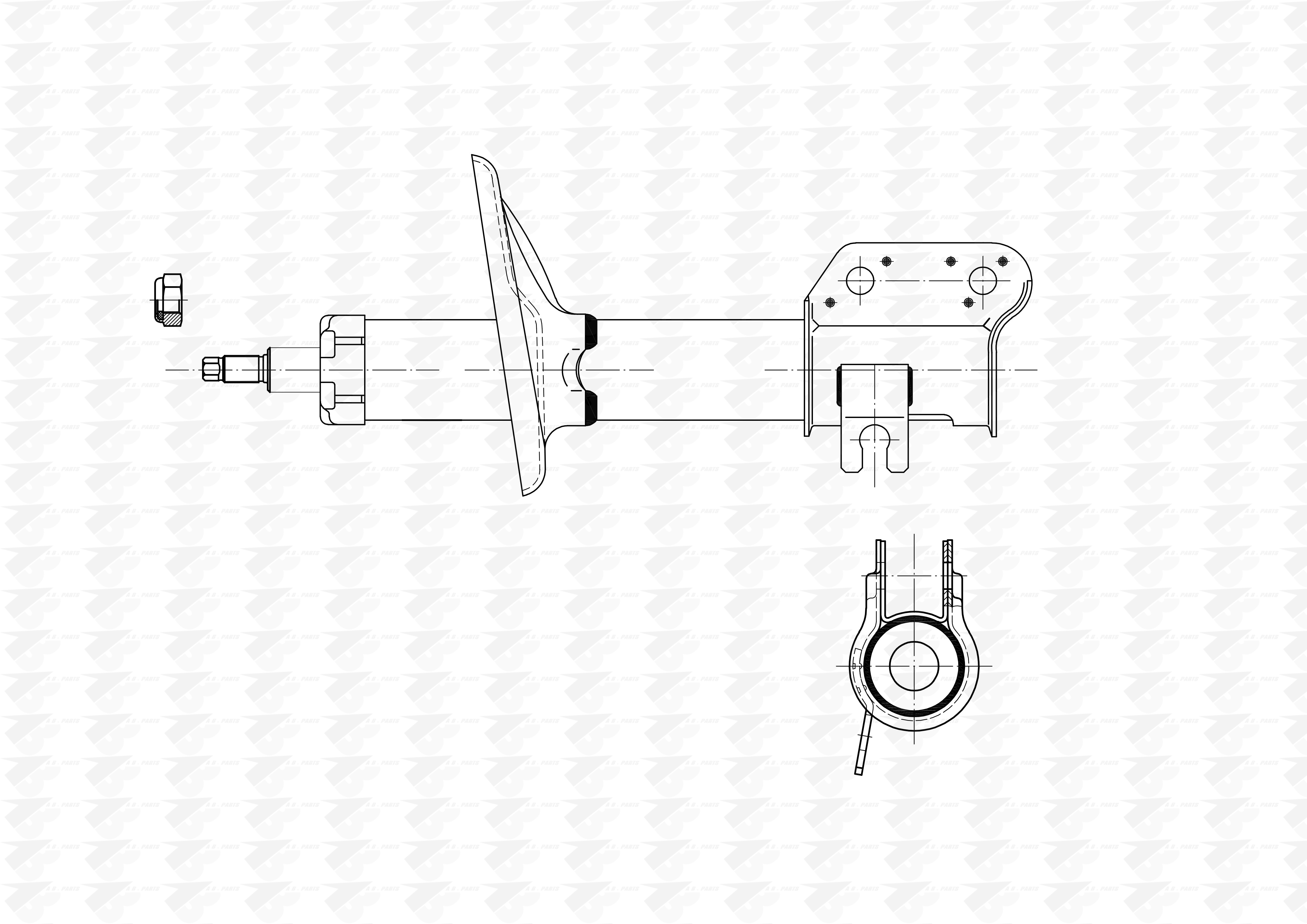 AMMORTIZZATORE Ant. Sx MATIZ 0.8 05>