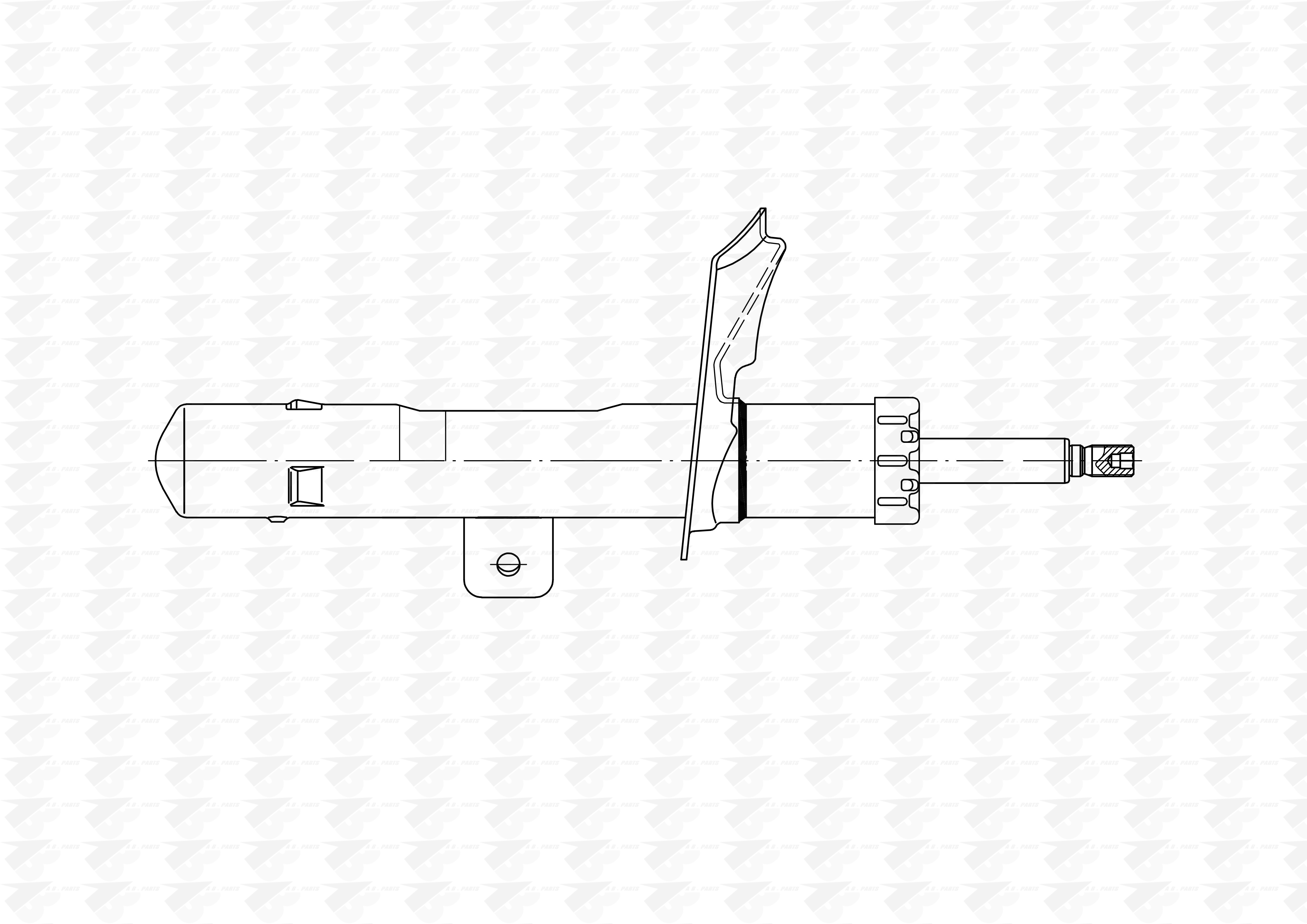 AMMORTIZZATORE Ant. Sx BERLINGO 1.9d 98>