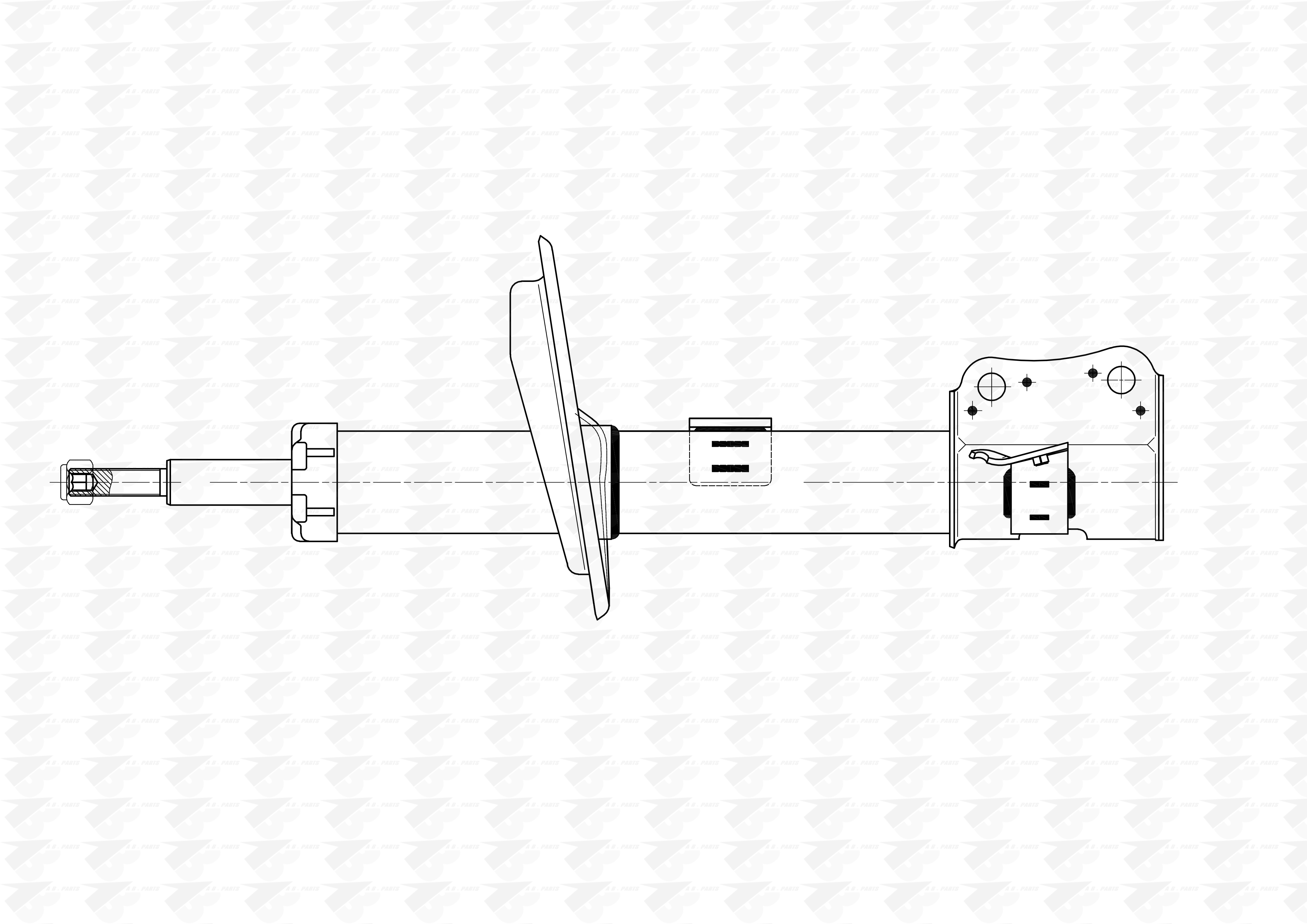 AMMORTIZZATORE Ant. Dx SWIFT 1.5 05>