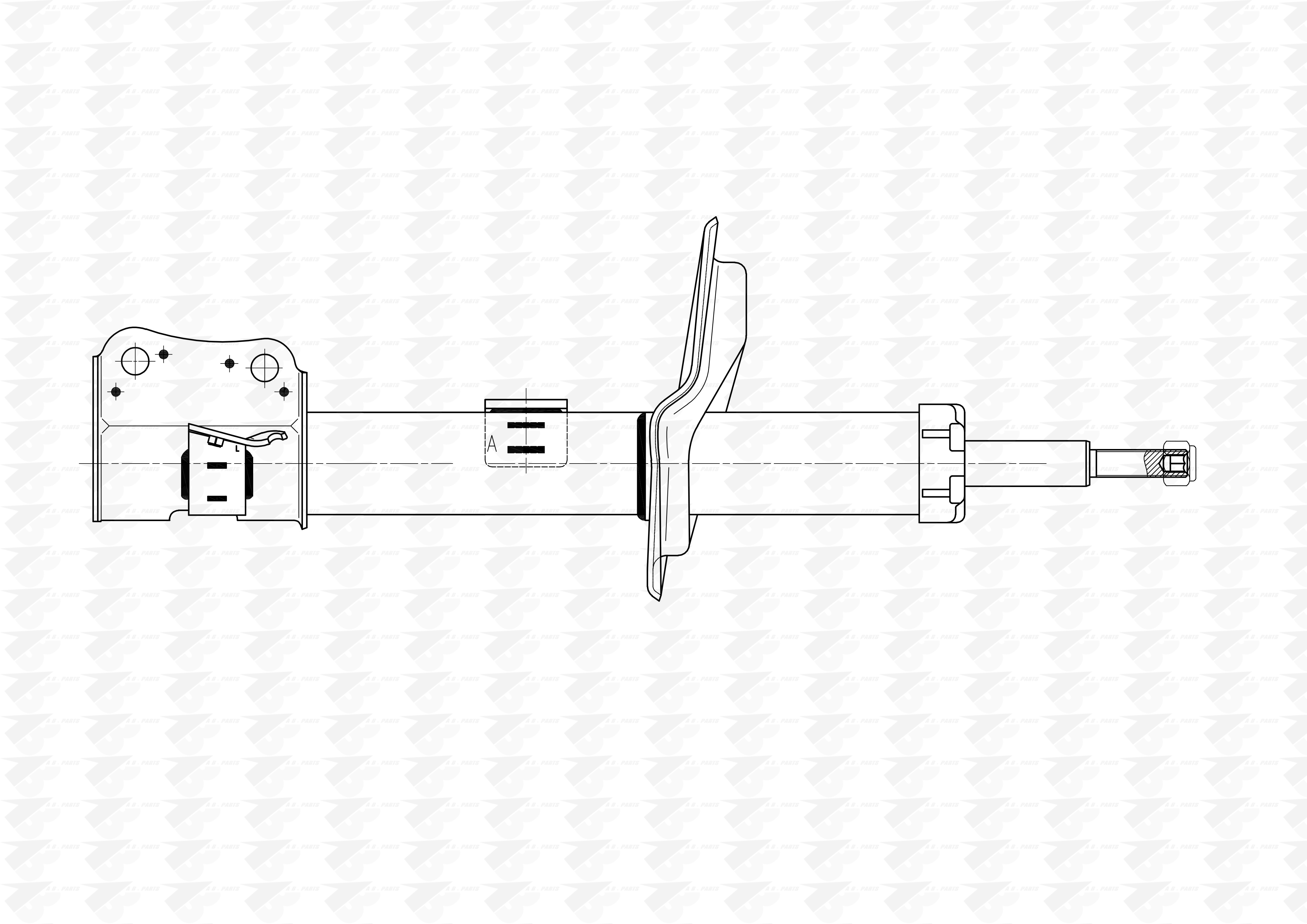 AMMORTIZZATORE Ant. Sx SWIFT 1.5 05>