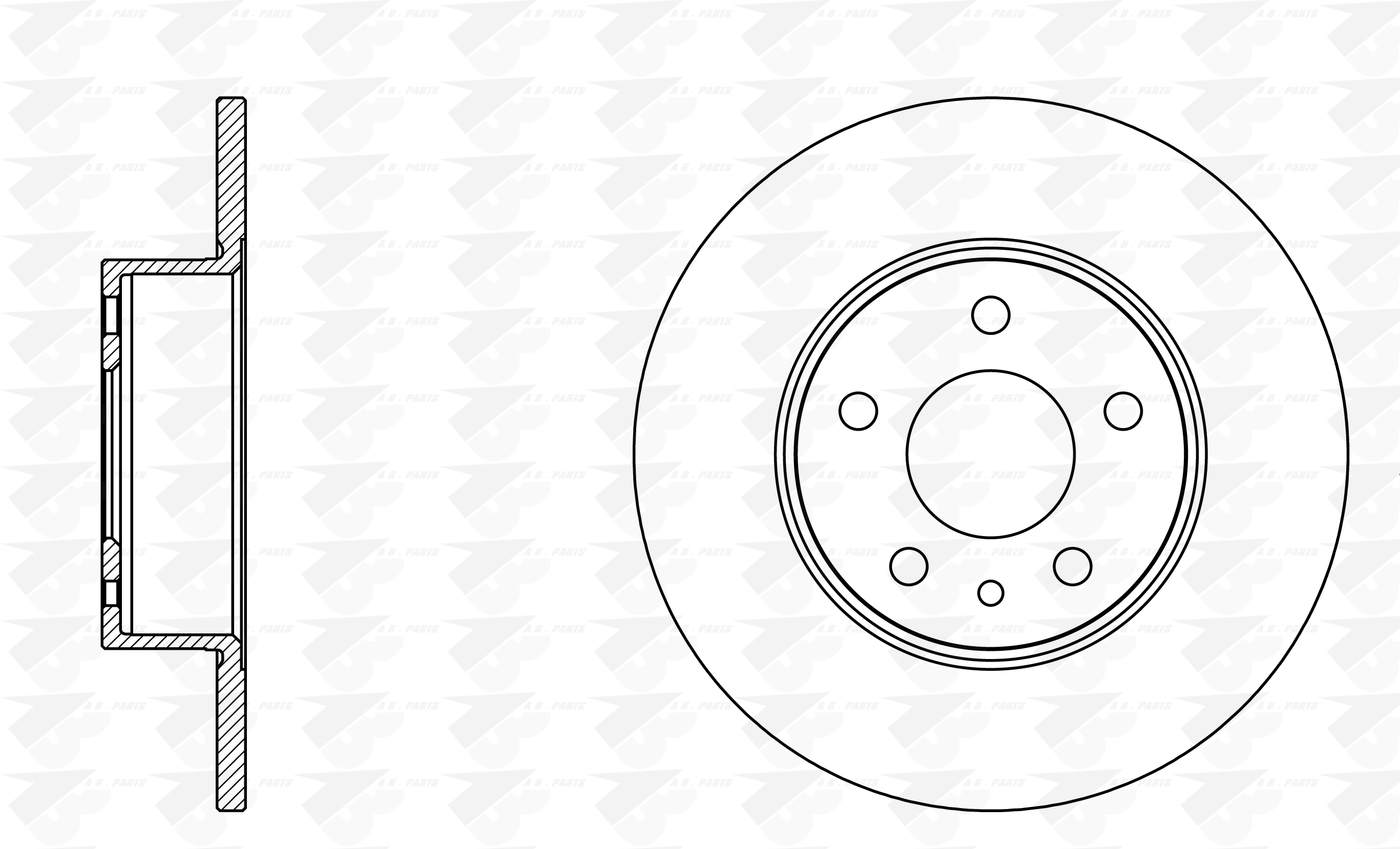 DISCHI FRENO Post. ALFA 147 1.9JTD 01>