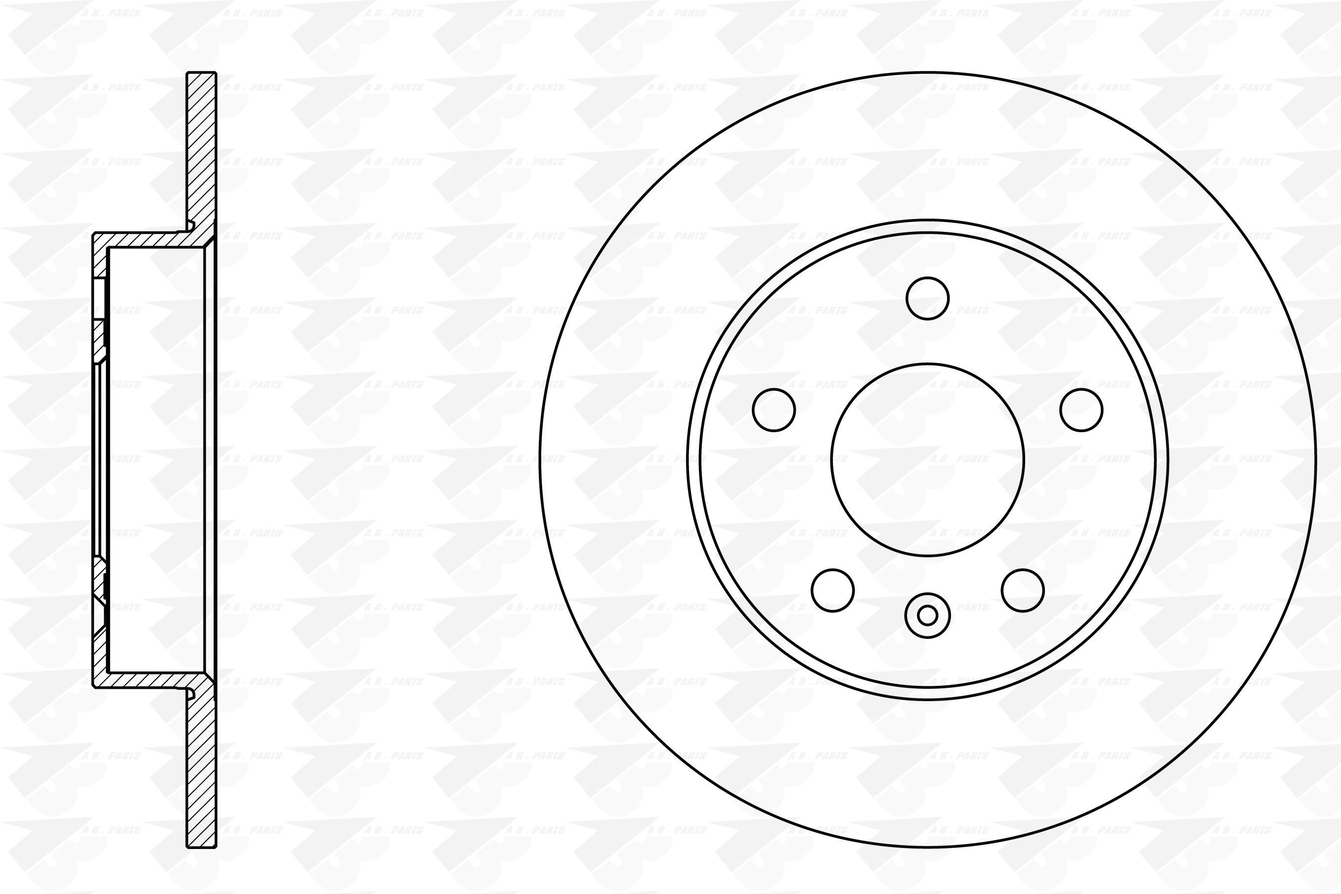 DISCHI FRENO Post. MERIVA 1.3CDTi 03>