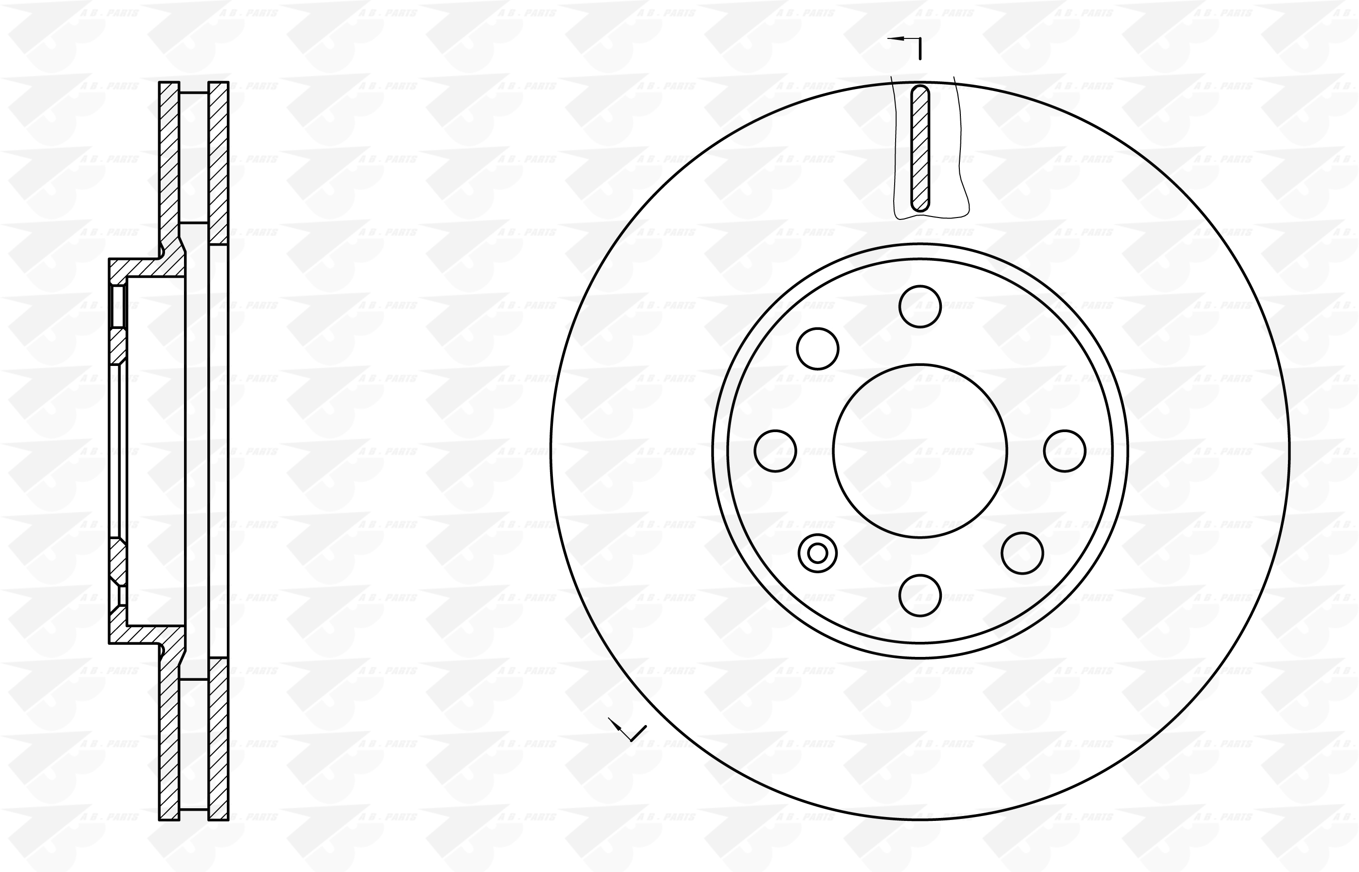 DISCHI FRENO Ant. CORSA C 1.3CDTi 00>