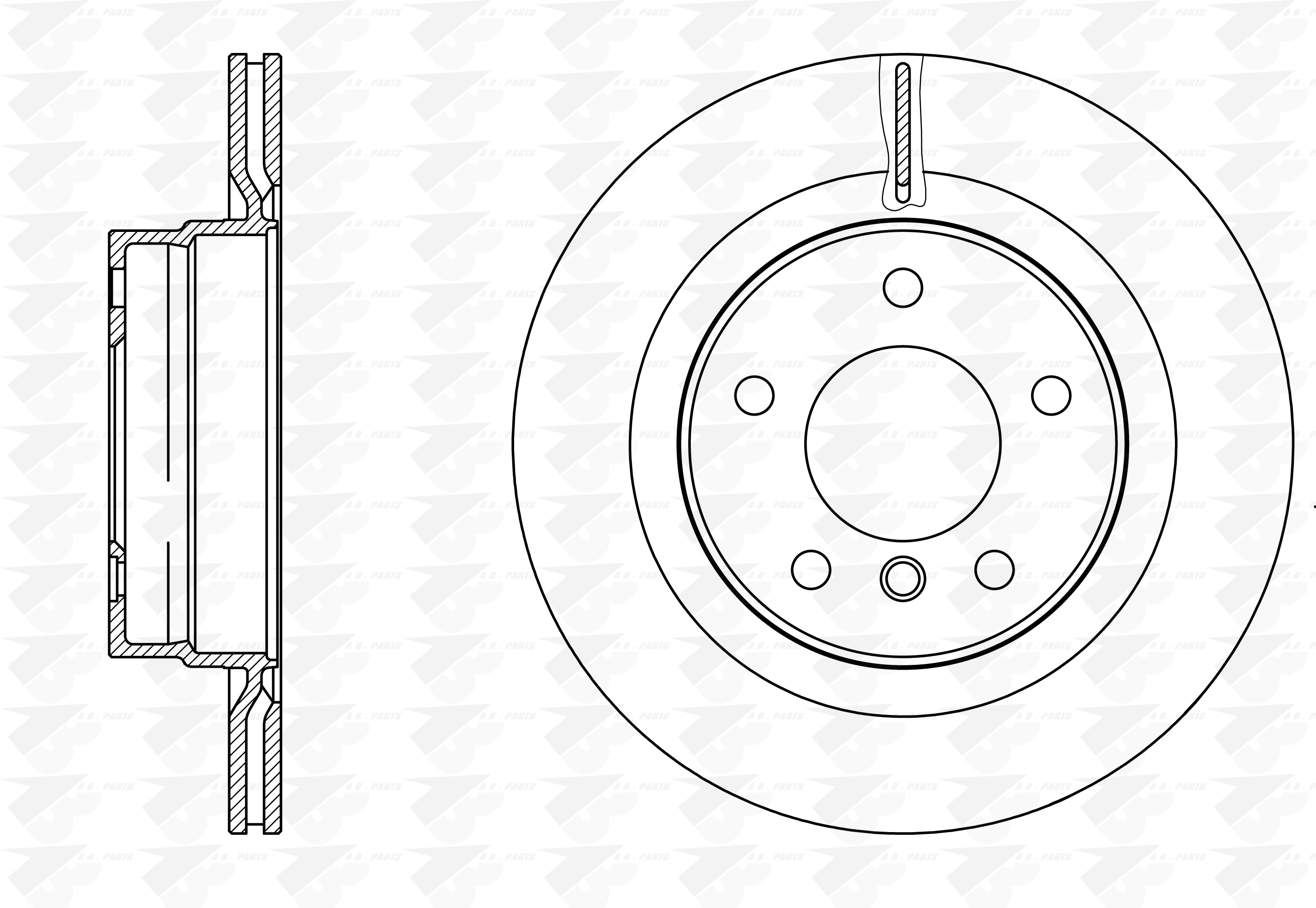 DISCHI FRENO Post. BMW S.1 E87 116d 04>
