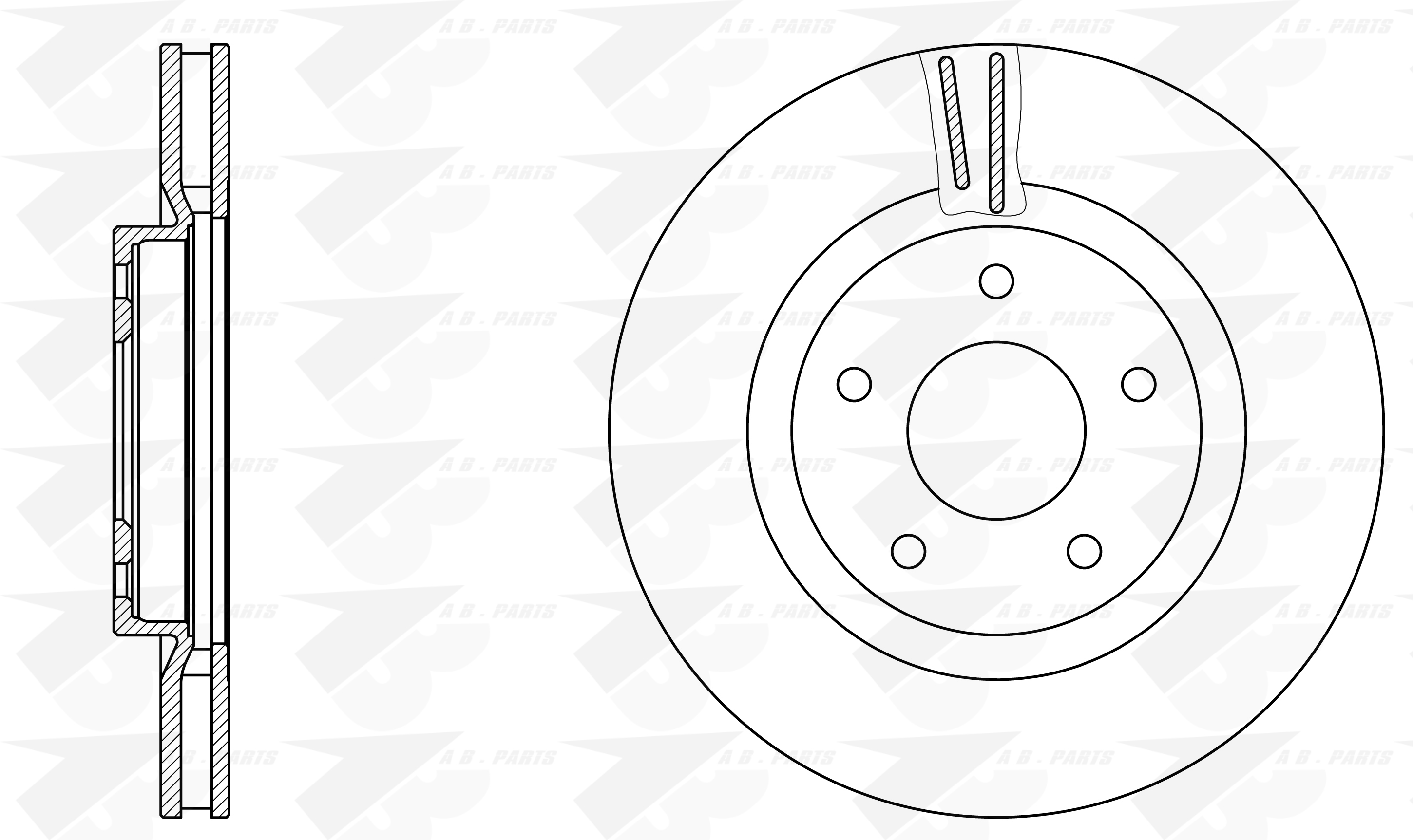 DISCHI FRENO Ant. QASHQAI 1.5dCi 07>