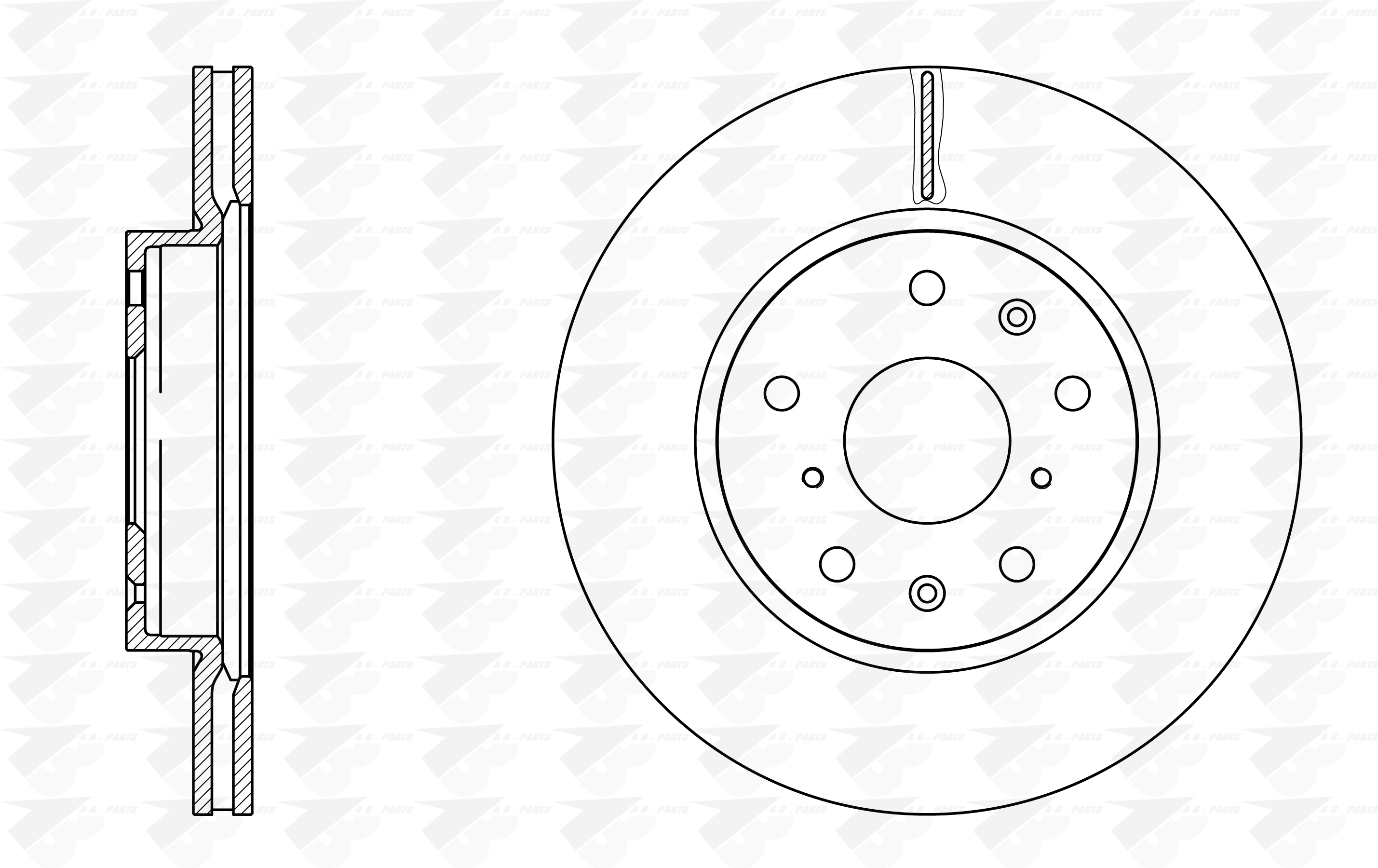 DISCHI FRENO Ant. FIAT SEDICI 1.6 06>