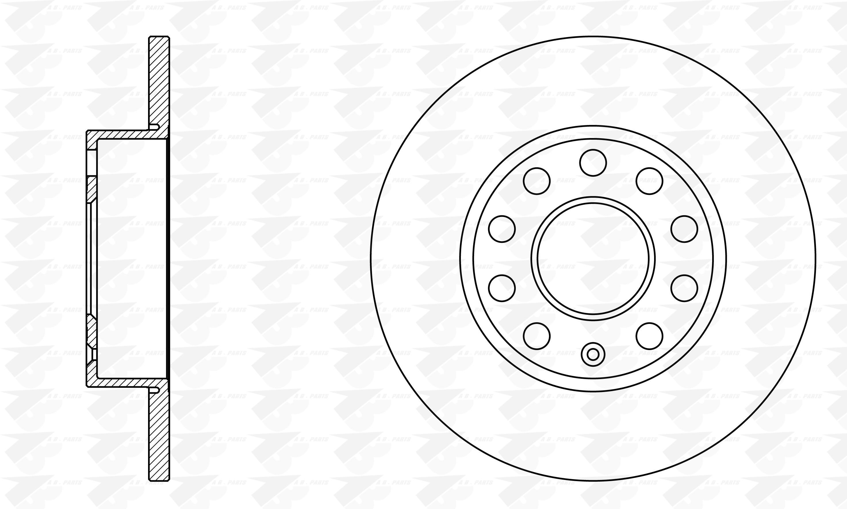 DISCHI FRENO Post. AUDI A3 2.0TDI 03>