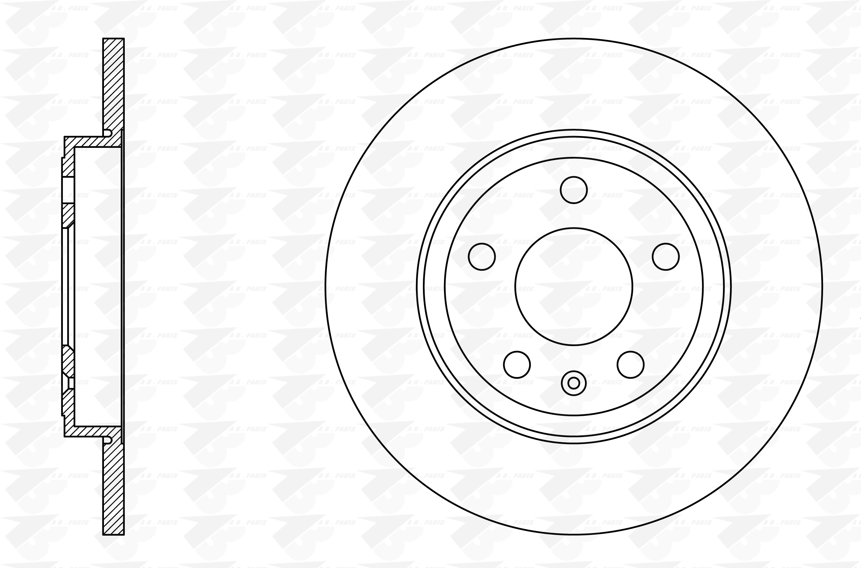 DISCHI FRENO Post. AUDI A4 2.0TDI 06>