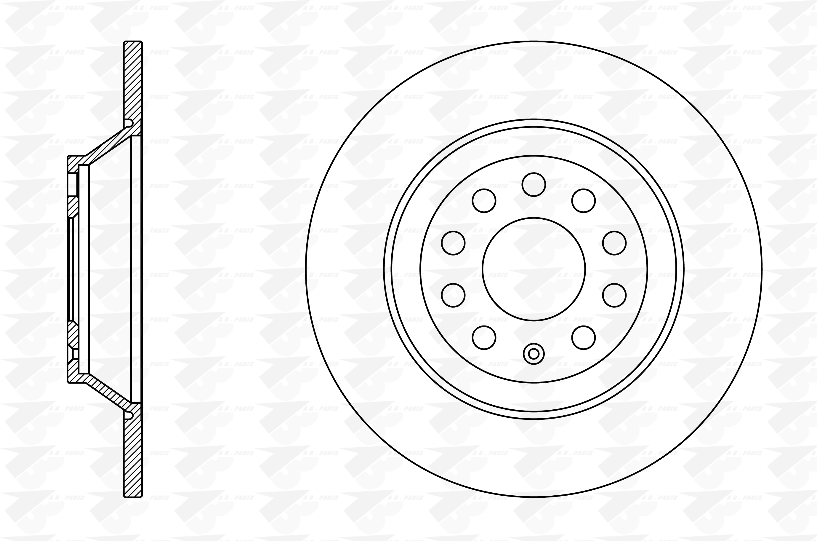 DISCHI FRENO Post. AUDI A6 2.0TDI 04>