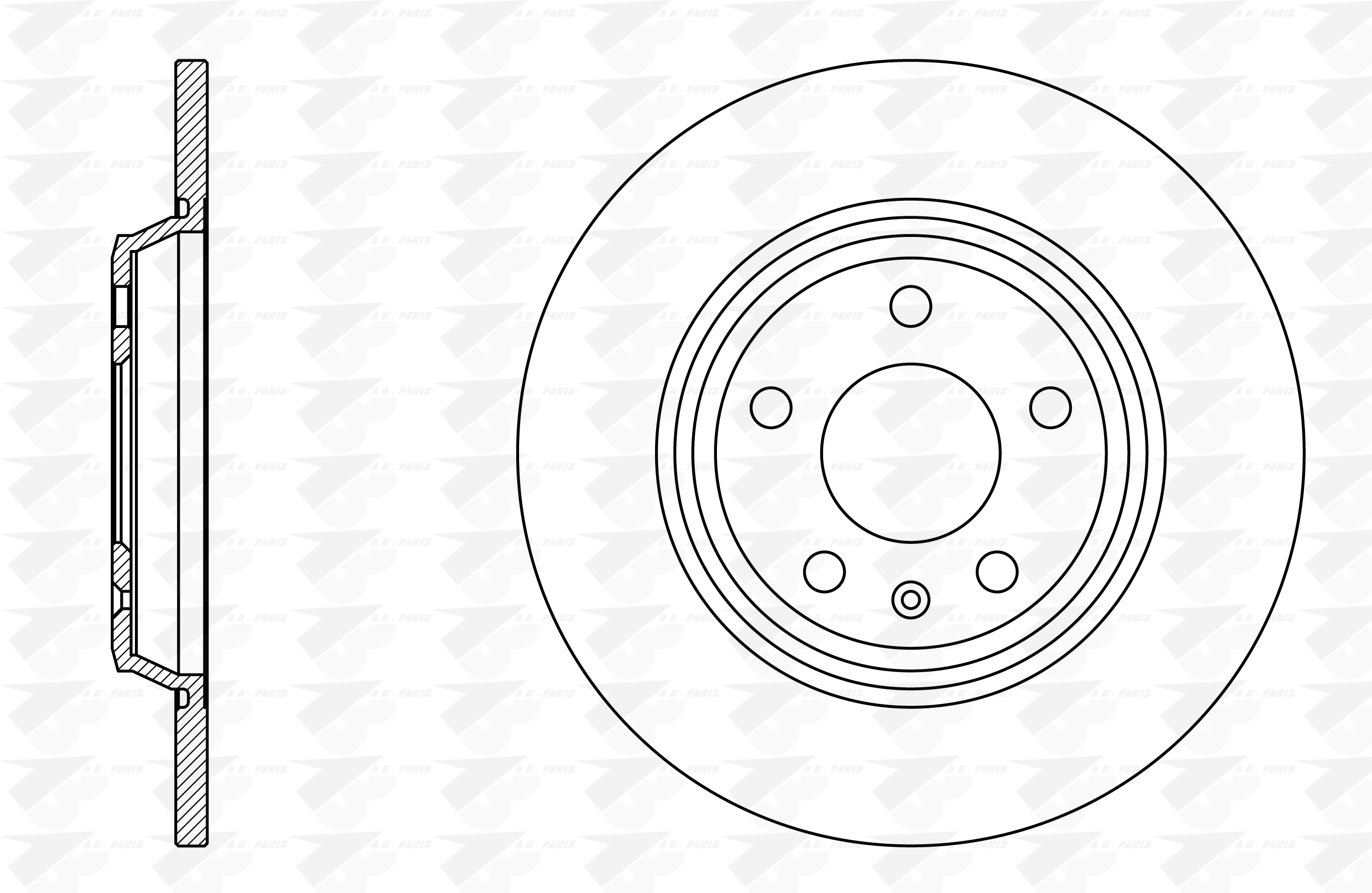 DISCHI FRENO Post. AUDI A4 2.0TDi 08>