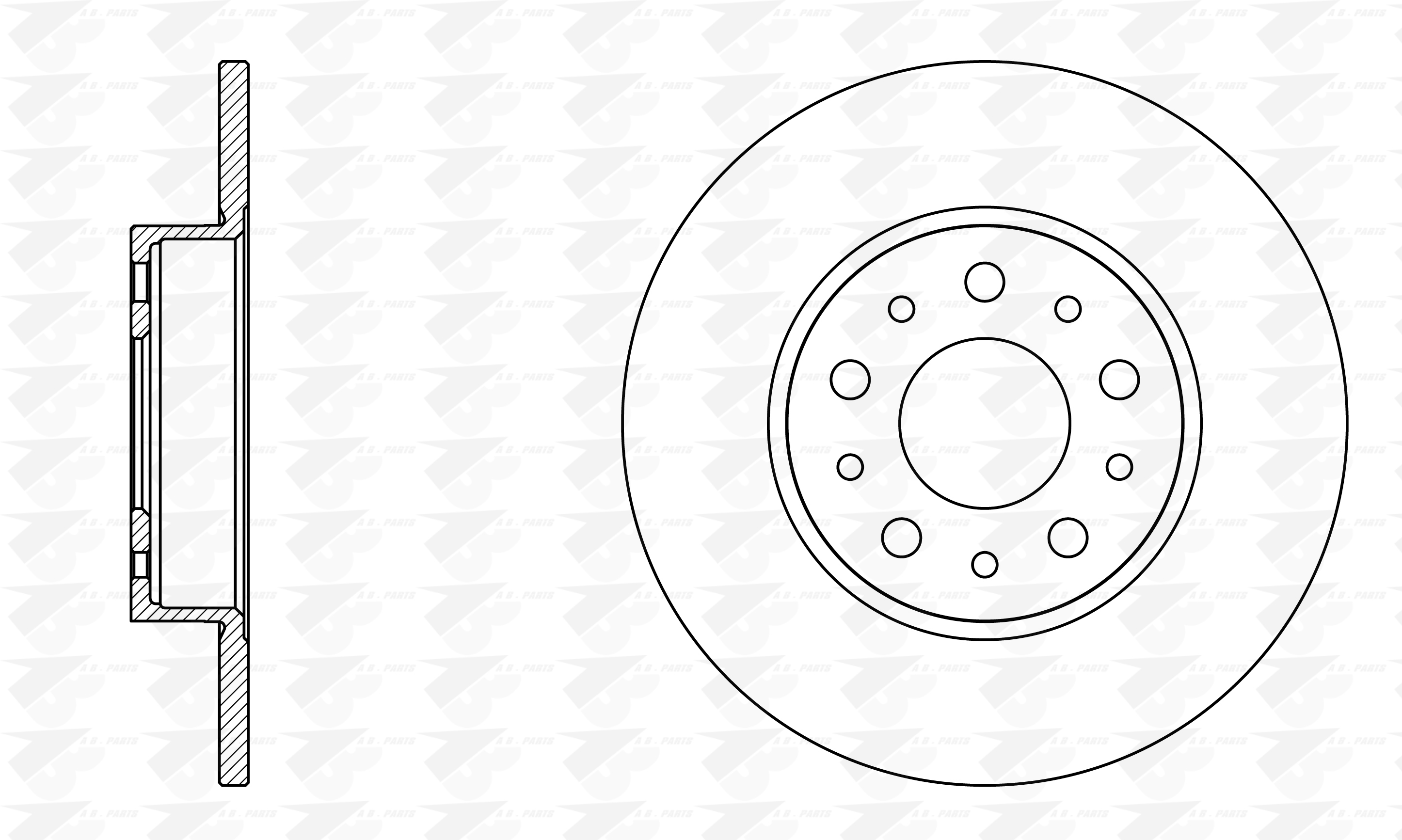 DISCHI FRENO Post. FIAT 500L 0.9 12>